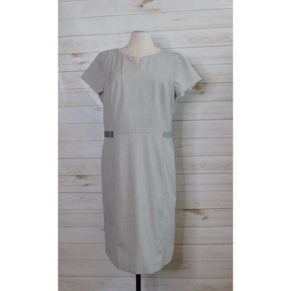 Talbots Dresses & Skirts - NWT!! TALBOTS • Cream & Black Sheath A-Line Dress